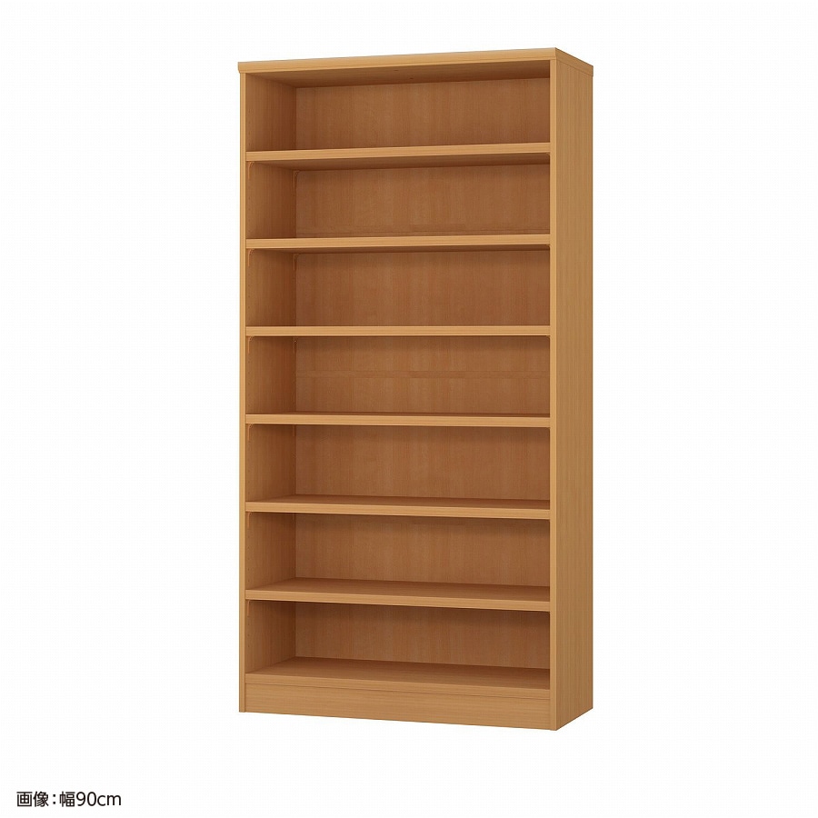大洋 オーダーシェルフ ミディアムブラウン NCオーダータフ1885 MD MB 幅850×奥行400×高さ1780(mm) 1台（ご注文単位1台）【直送品】