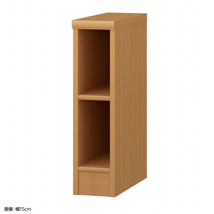>大洋 オーダーシェルフ ミディアムブラウン NCオーダー6015 D MB 幅150×奥行460×高さ600(mm) 1台(ご注文単位1台)【直送品】