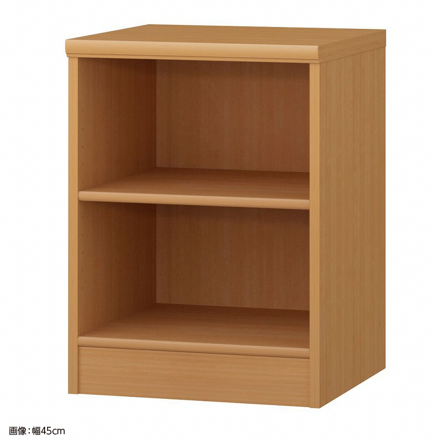 大洋 オーダーシェルフ ミディアムブラウン NCオーダー6045 D MB 幅450×奥行460×高さ600(mm) 1台(ご注文単位1台)【直送品】