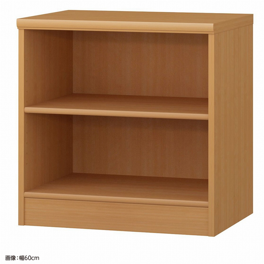 大洋 オーダーシェルフ ミディアムブラウン NCオーダー6055 D MB 幅550×奥行460×高さ600(mm) 1台(ご注文単位1台)【直送品】
