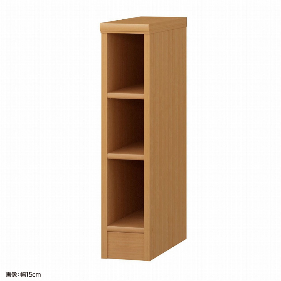 大洋 オーダーシェルフ ミディアムブラウン NCオーダー7015 D MB 幅150×奥行460×高さ700(mm) 1台（ご注文単位1台）【直送品】