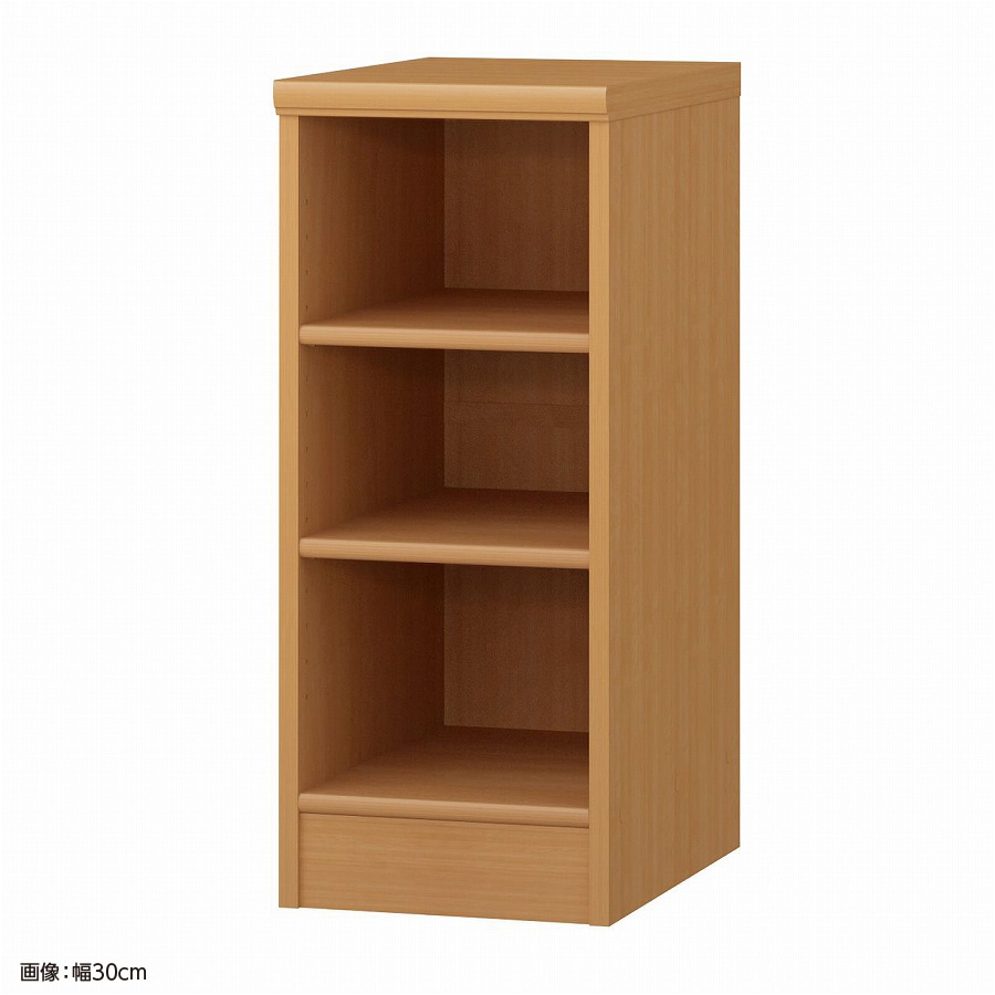 大洋 オーダーシェルフ ミディアムブラウン NCオーダー7035 D MB 幅350×奥行460×高さ700(mm) 1台(ご注文単位1台)【直送品】