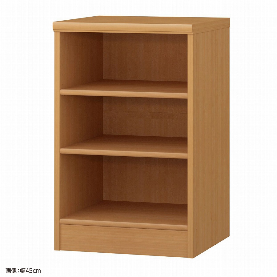 大洋 オーダーシェルフ ミディアムブラウン NCオーダー7050 D MB 幅500×奥行460×高さ700(mm) 1台(ご注文単位1台)【直送品】