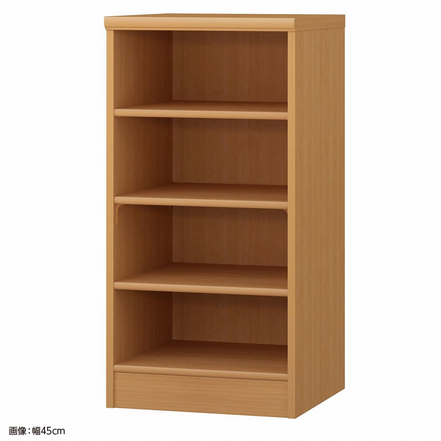 大洋 オーダーシェルフ ミディアムブラウン NCオーダー9045 D MB 幅450×奥行460×高さ881(mm) 1台（ご注文単位1台）【直送品】