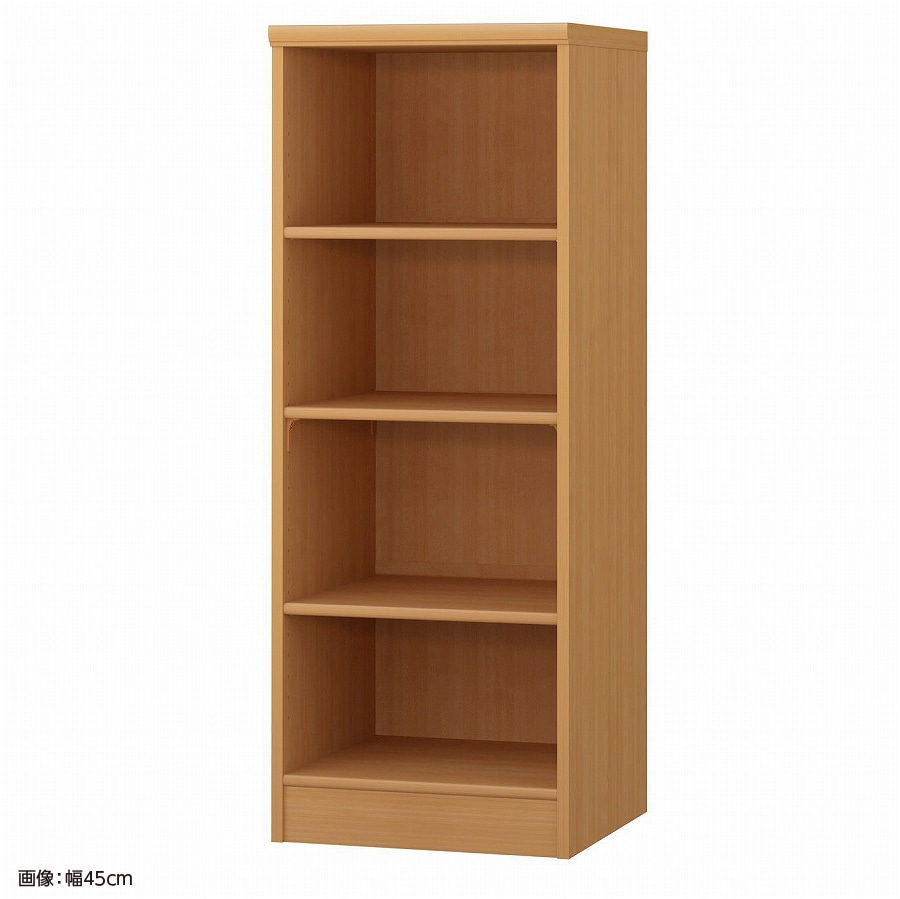 大洋 オーダーシェルフ ミディアムブラウン NCオーダー1240 D MB 幅400×奥行460×高さ1170(mm) 1台(ご注文単位1台)【直送品】