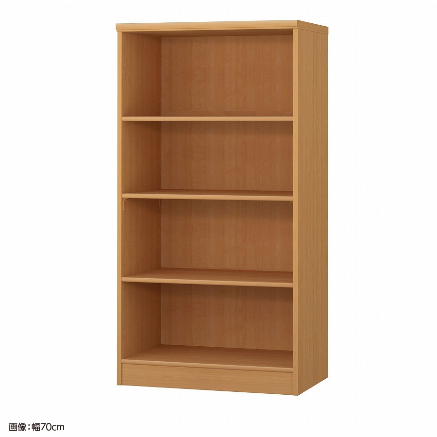 大洋 オーダーシェルフ ミディアムブラウン NCオーダー1465 D MB 幅650×奥行460×高さ1350(mm) 1台（ご注文単位1台）【直送品】