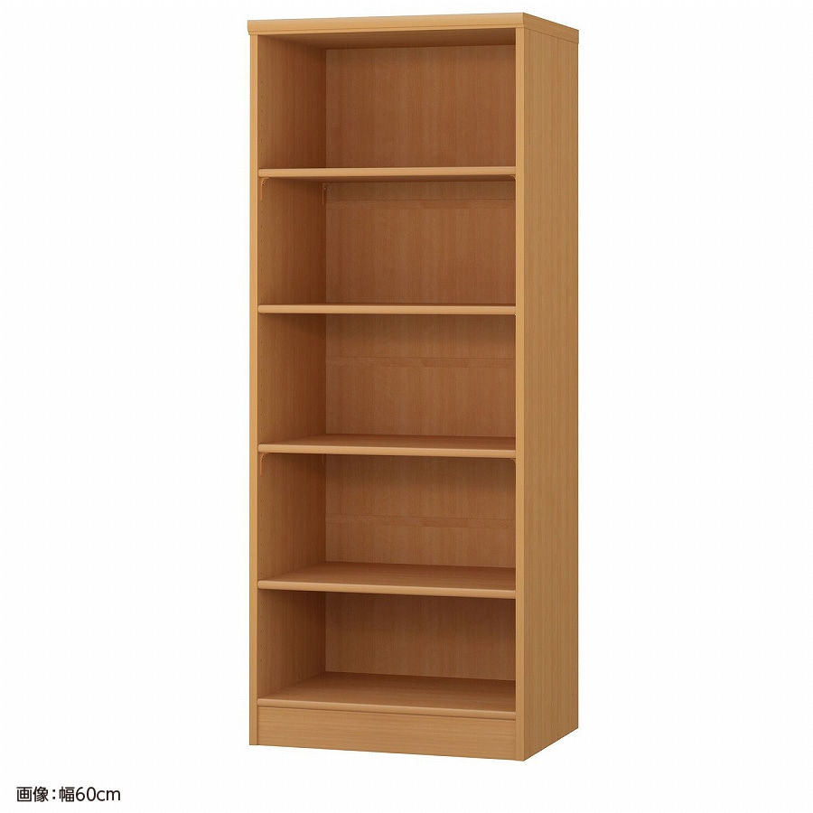 大洋 オーダーシェルフ ミディアムブラウン NCオーダー1555 D MB 幅550×奥行460×高さ1499(mm) 1台（ご注文単位1台）【直送品】