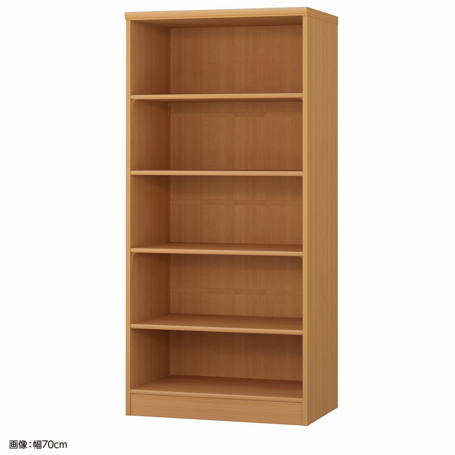 大洋 オーダーシェルフ ミディアムブラウン NCオーダー1570 D MB 幅700×奥行460×高さ1499(mm) 1台(ご注文単位1台)【直送品】