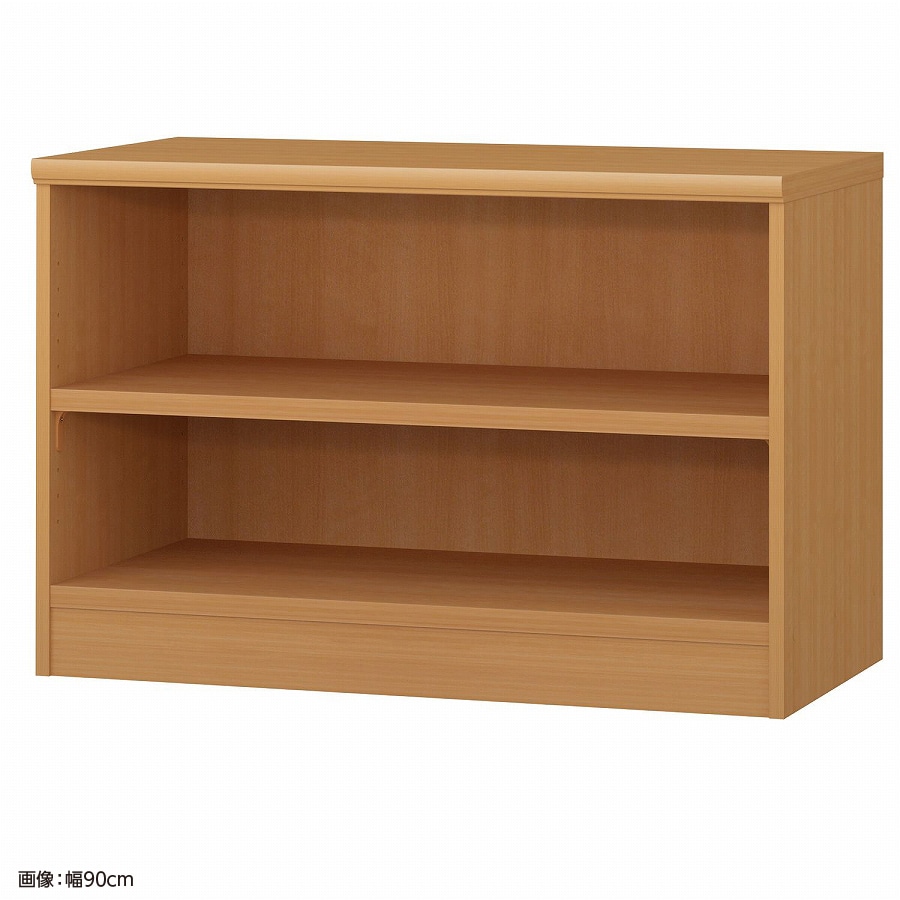 大洋 オーダーシェルフ ミディアムブラウン NCオーダータフ6085 D MB 幅850×奥行460×高さ600(mm) 1台（ご注文単位1台）【直送品】