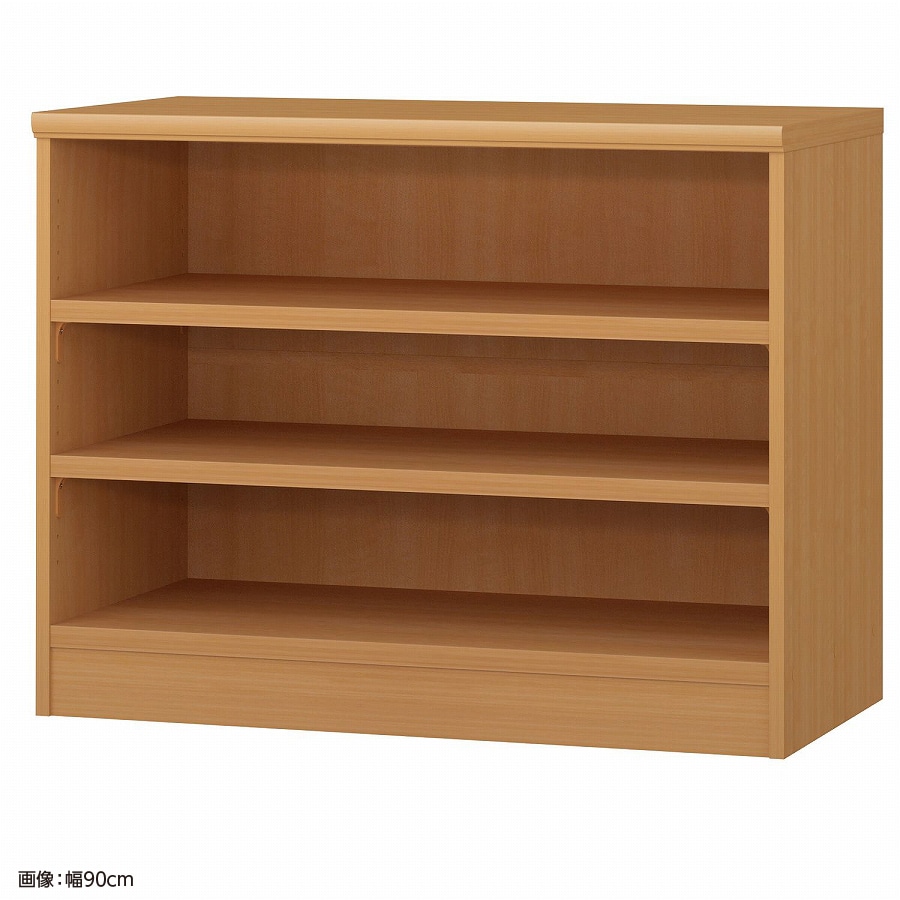 大洋 オーダーシェルフ ミディアムブラウン NCオーダータフ7085 D MB 幅850×奥行460×高さ700(mm) 1台（ご注文単位1台）【直送品】