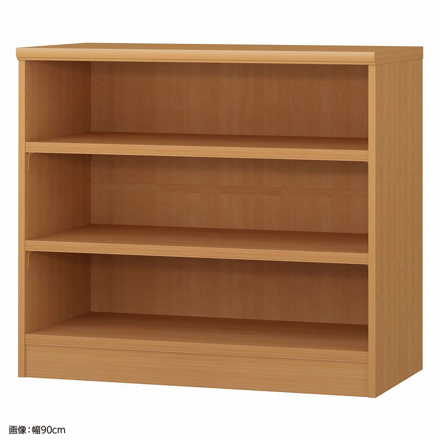 >大洋 オーダーシェルフ ミディアムブラウン NCオーダータフ8085 D MB 幅850×奥行460×高さ800(mm) 1台(ご注文単位1台)【直送品】