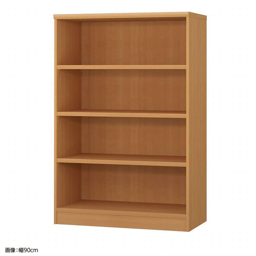 大洋 オーダーシェルフ ミディアムブラウン NCオーダータフ1490 D MB 幅900×奥行460×高さ1350(mm) 1台（ご注文単位1台）【直送品】