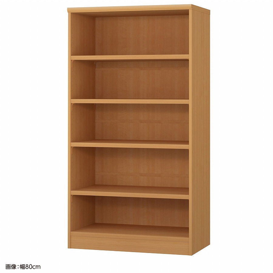 大洋 オーダーシェルフ ミディアムブラウン NCオーダータフ1580 D MB 幅800×奥行460×高さ1499(mm) 1台（ご注文単位1台）【直送品】