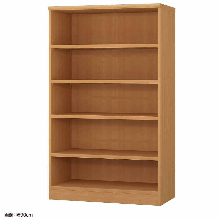 >大洋 オーダーシェルフ ミディアムブラウン NCオーダータフ1585 D MB 幅850×奥行460×高さ1499(mm) 1台（ご注文単位1台）【直送品】