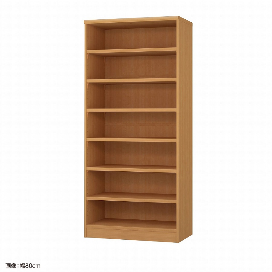 大洋 オーダーシェルフ ミディアムブラウン NCオーダータフ1875 D MB 幅750×奥行460×高さ1780(mm) 1台（ご注文単位1台）【直送品】