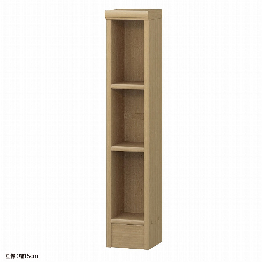 大洋 オーダーシェルフ スモーキーブラウン NCオーダー8015 S SMB 幅150×奥行190×高さ800(mm) 1台（ご注文単位1台）【直送品】