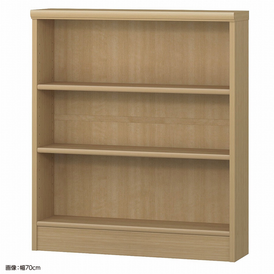 大洋 オーダーシェルフ スモーキーブラウン NCオーダー8065 S SMB 幅650×奥行190×高さ800(mm) 1台（ご注文単位1台）【直送品】