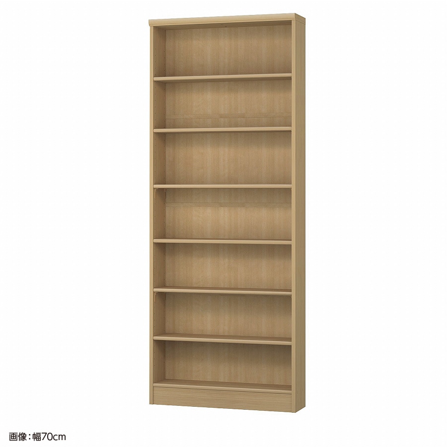 大洋 オーダーシェルフ スモーキーブラウン NCオーダー1865 S SMB 幅650×奥行190×高さ1780(mm) 1台（ご注文単位1台）【直送品】