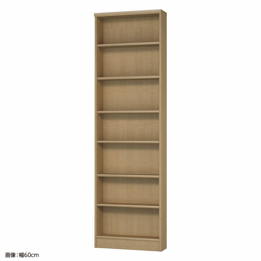 大洋 オーダーシェルフ スモーキーブラウン NCオーダー2060 S SMB 幅600×奥行190×高さ2000(mm) 1台(ご注文単位1台)【直送品】