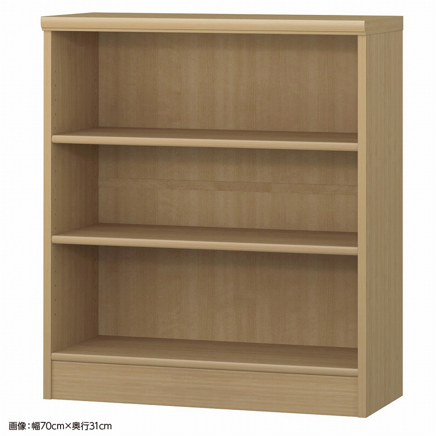 大洋 オーダーシェルフ スモーキーブラウン NCオーダー8070 SR SMB 幅700×奥行250×高さ800(mm) 1台(ご注文単位1台)【直送品】