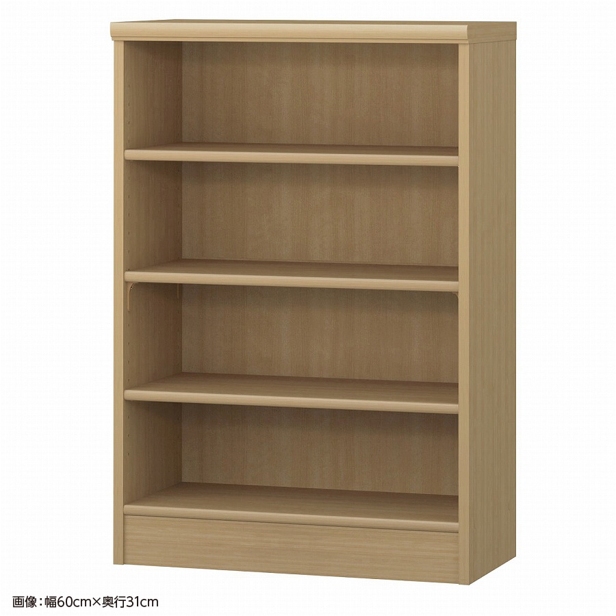 大洋 オーダーシェルフ スモーキーブラウン NCオーダー9060 SR SMB 幅600×奥行250×高さ881(mm) 1台(ご注文単位1台)【直送品】