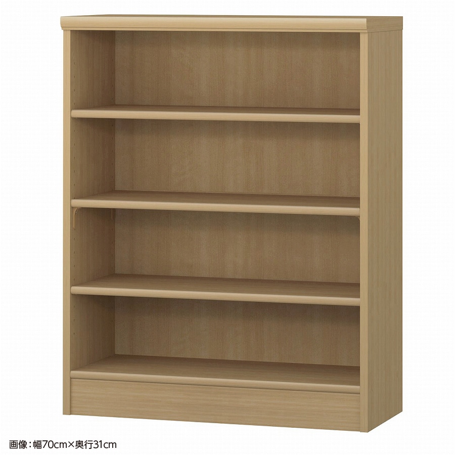 大洋 オーダーシェルフ スモーキーブラウン NCオーダー9065 SR SMB 幅650×奥行250×高さ881(mm) 1台(ご注文単位1台)【直送品】