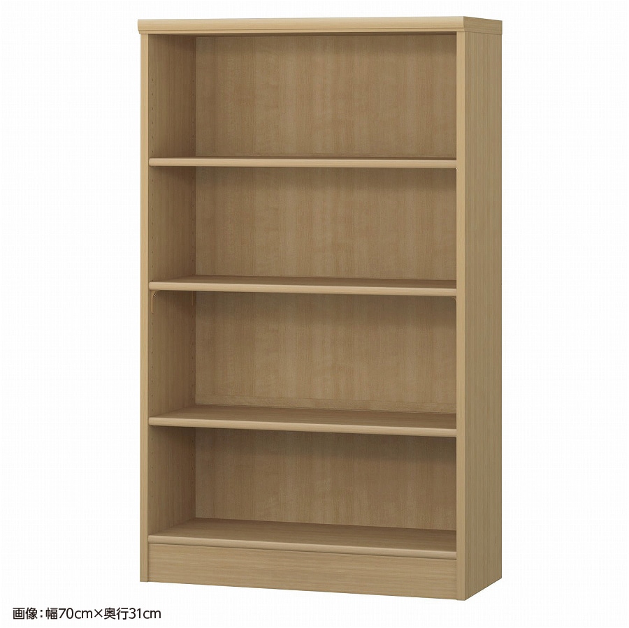 大洋 オーダーシェルフ スモーキーブラウン NCオーダー1265 SR SMB 幅650×奥行250×高さ1170(mm) 1台(ご注文単位1台)【直送品】