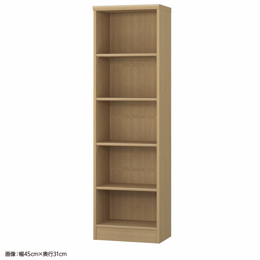 大洋 オーダーシェルフ スモーキーブラウン NCオーダー1550 SR SMB 幅500×奥行250×高さ1499(mm) 1台(ご注文単位1台)【直送品】