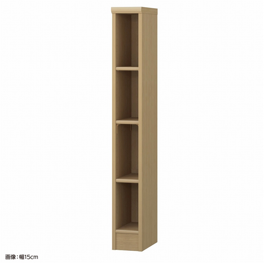 大洋 オーダーシェルフ スモーキーブラウン NCオーダー1220 R SMB 幅200×奥行310×高さ1170(mm) 1台(ご注文単位1台)【直送品】