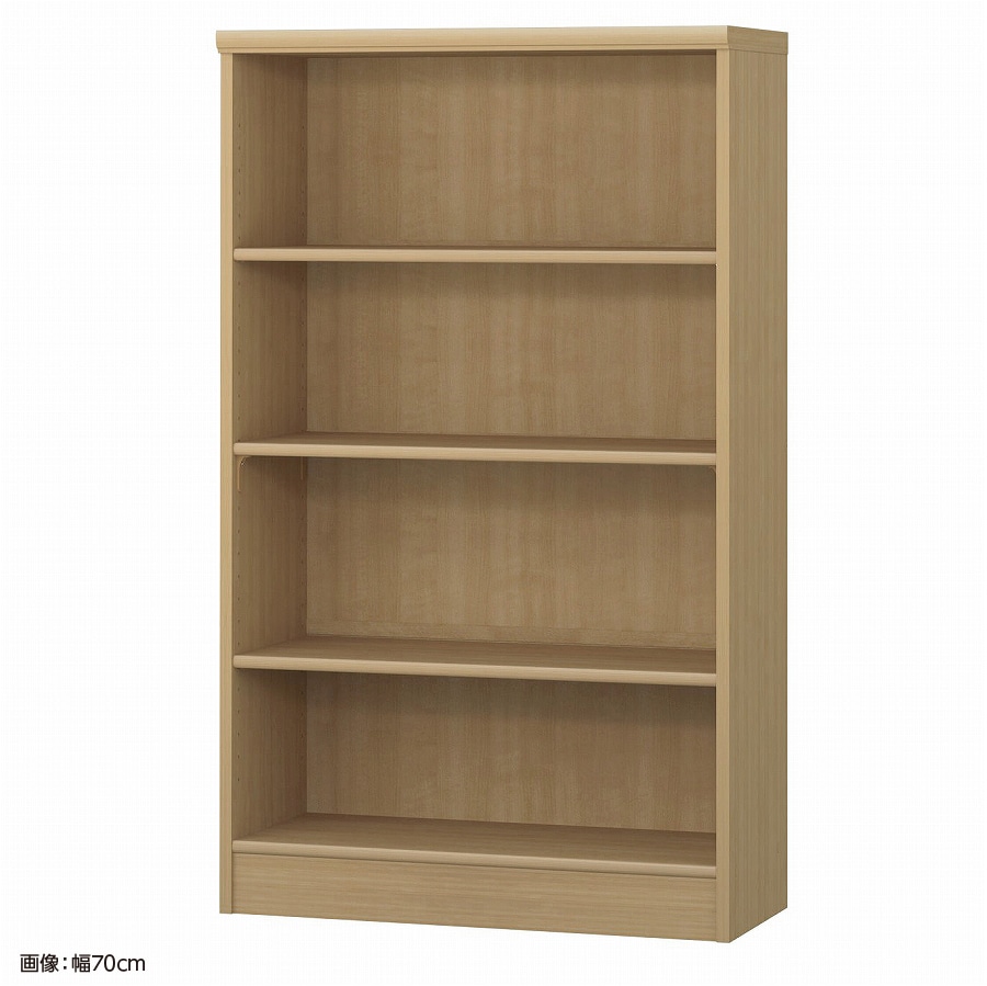 大洋 オーダーシェルフ スモーキーブラウン NCオーダー1270 R SMB 幅700×奥行310×高さ1170(mm) 1台（ご注文単位1台）【直送品】