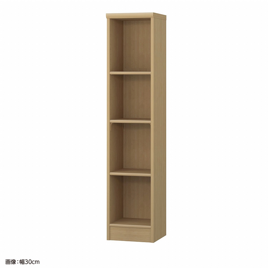 >大洋 オーダーシェルフ スモーキーブラウン NCオーダー1430 R SMB 幅300×奥行310×高さ1350(mm) 1台(ご注文単位1台)【直送品】