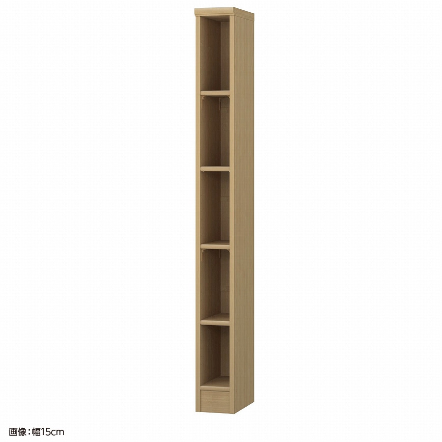 大洋 オーダーシェルフ スモーキーブラウン NCオーダー1520 R SMB 幅200×奥行310×高さ1499(mm) 1台(ご注文単位1台)【直送品】