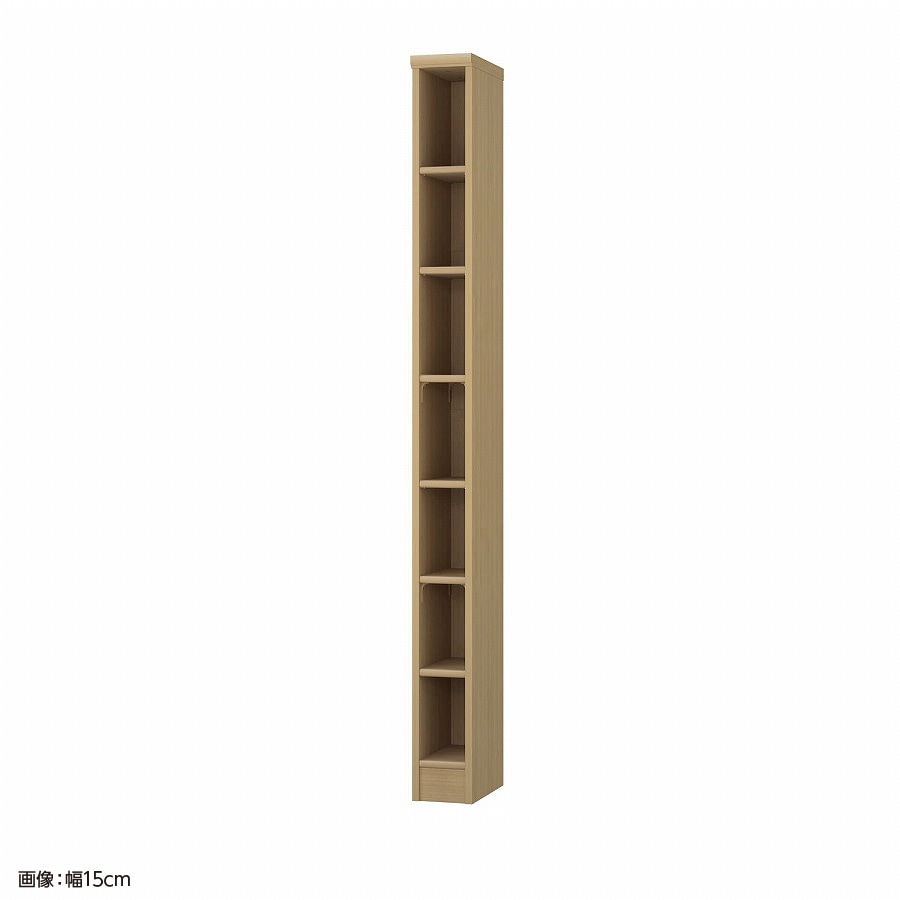大洋 オーダーシェルフ スモーキーブラウン NCオーダー1815 R SMB 幅150×奥行310×高さ1780(mm) 1台（ご注文単位1台）【直送品】