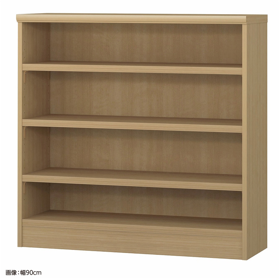 大洋 オーダーシェルフ スモーキーブラウン NCオーダータフ9085 R SMB 幅850×奥行310×高さ881(mm) 1台(ご注文単位1台)【直送品】