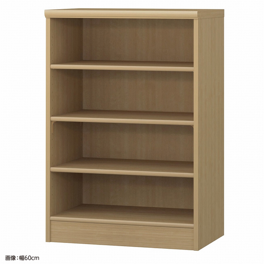 大洋 オーダーシェルフ スモーキーブラウン NCオーダー9055 MD SMB 幅550×奥行400×高さ881(mm) 1台（ご注文単位1台）【直送品】