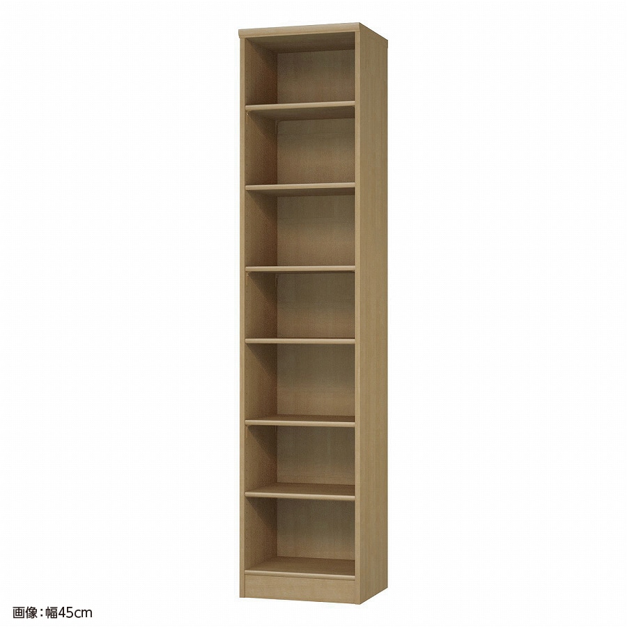 大洋 オーダーシェルフ スモーキーブラウン NCオーダー2050 MD SMB 幅500×奥行400×高さ2000(mm) 1台（ご注文単位1台）【直送品】