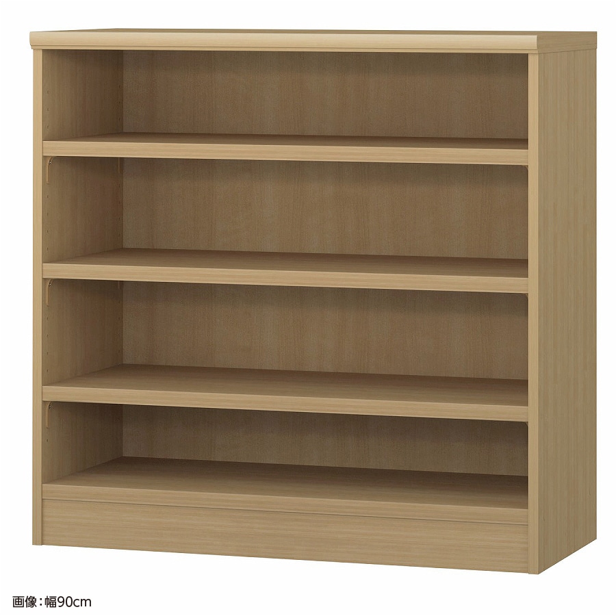 大洋 オーダーシェルフ スモーキーブラウン NCオーダータフ9090 MD SMB 幅900×奥行400×高さ881(mm) 1台（ご注文単位1台）【直送品】