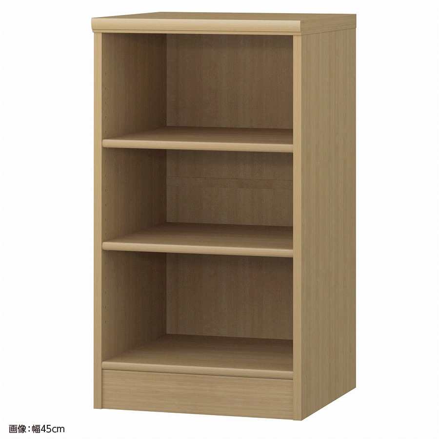 大洋 オーダーシェルフ スモーキーブラウン NCオーダー8045 D SMB 幅450×奥行460×高さ800(mm) 1台（ご注文単位1台）【直送品】