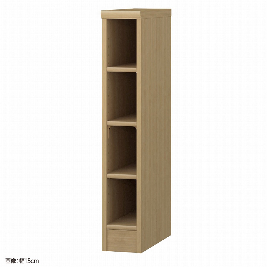 大洋 オーダーシェルフ スモーキーブラウン NCオーダー9015 D SMB 幅150×奥行460×高さ881(mm) 1台（ご注文単位1台）【直送品】