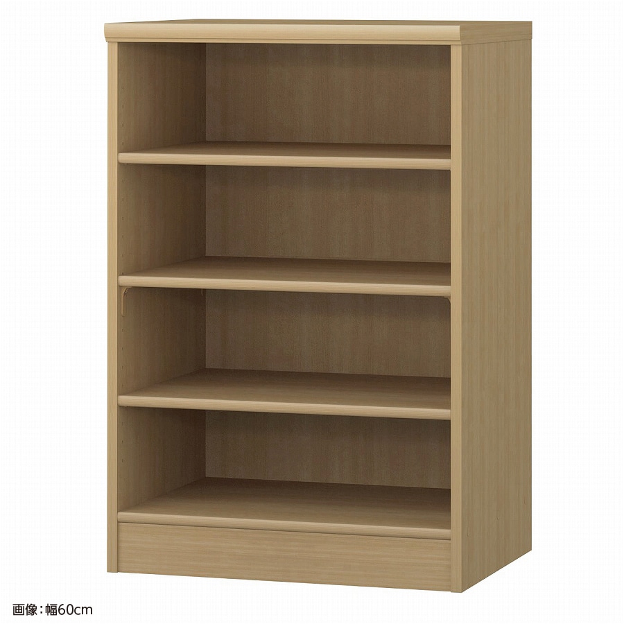 大洋 オーダーシェルフ スモーキーブラウン NCオーダー9055 D SMB 幅550×奥行460×高さ881(mm) 1台（ご注文単位1台）【直送品】