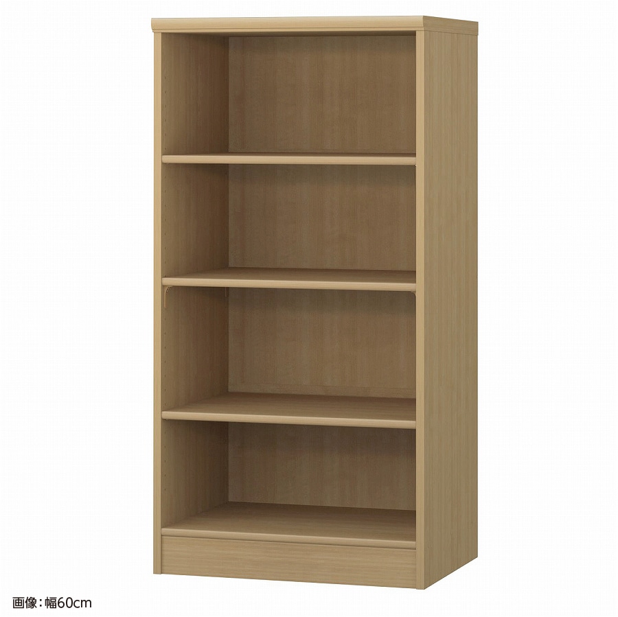 大洋 オーダーシェルフ スモーキーブラウン NCオーダー1260 D SMB 幅600×奥行460×高さ1170(mm) 1台(ご注文単位1台)【直送品】