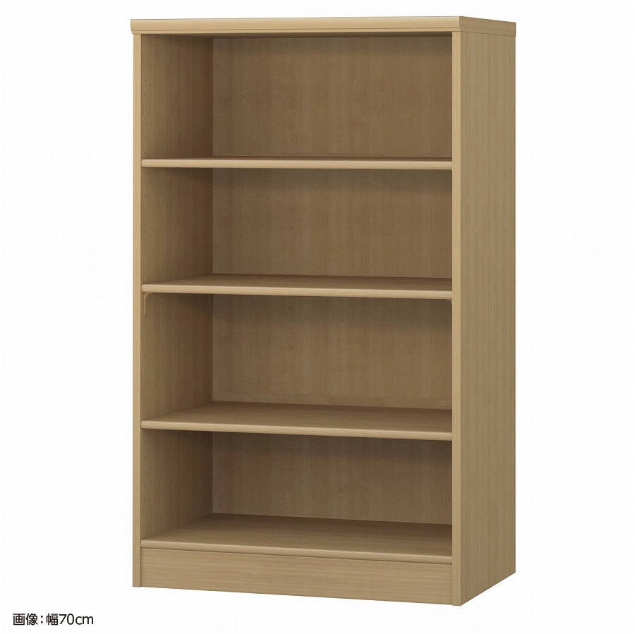 大洋 オーダーシェルフ スモーキーブラウン NCオーダー1270 D SMB 幅700×奥行460×高さ1170(mm) 1台(ご注文単位1台)【直送品】