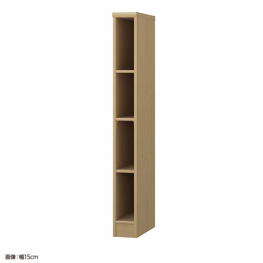 大洋 オーダーシェルフ スモーキーブラウン NCオーダー1415 D SMB 幅150×奥行460×高さ1350(mm) 1台（ご注文単位1台）【直送品】