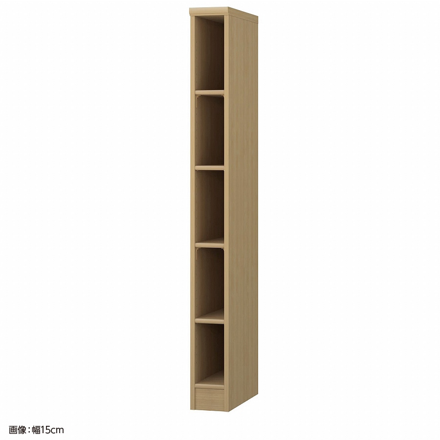 大洋 オーダーシェルフ スモーキーブラウン NCオーダー1520 D SMB 幅200×奥行460×高さ1499(mm) 1台（ご注文単位1台）【直送品】