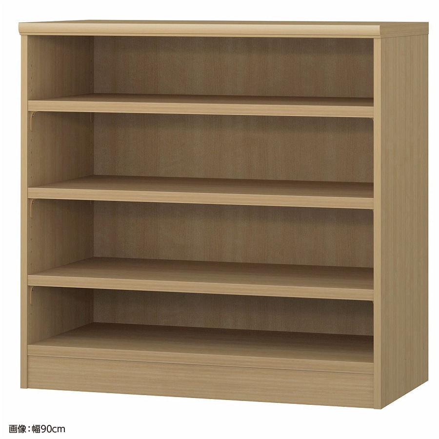 大洋 オーダーシェルフ スモーキーブラウン NCオーダータフ9085 D SMB 幅850×奥行460×高さ881(mm) 1台(ご注文単位1台)【直送品】