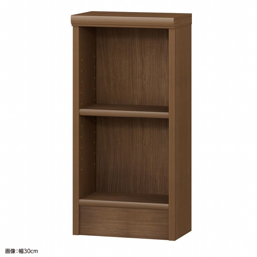 大洋 オーダーシェルフ ウォールナットブラウン NCオーダー6035 S WB 幅350×奥行190×高さ600(mm) 1台(ご注文単位1台)【直送品】