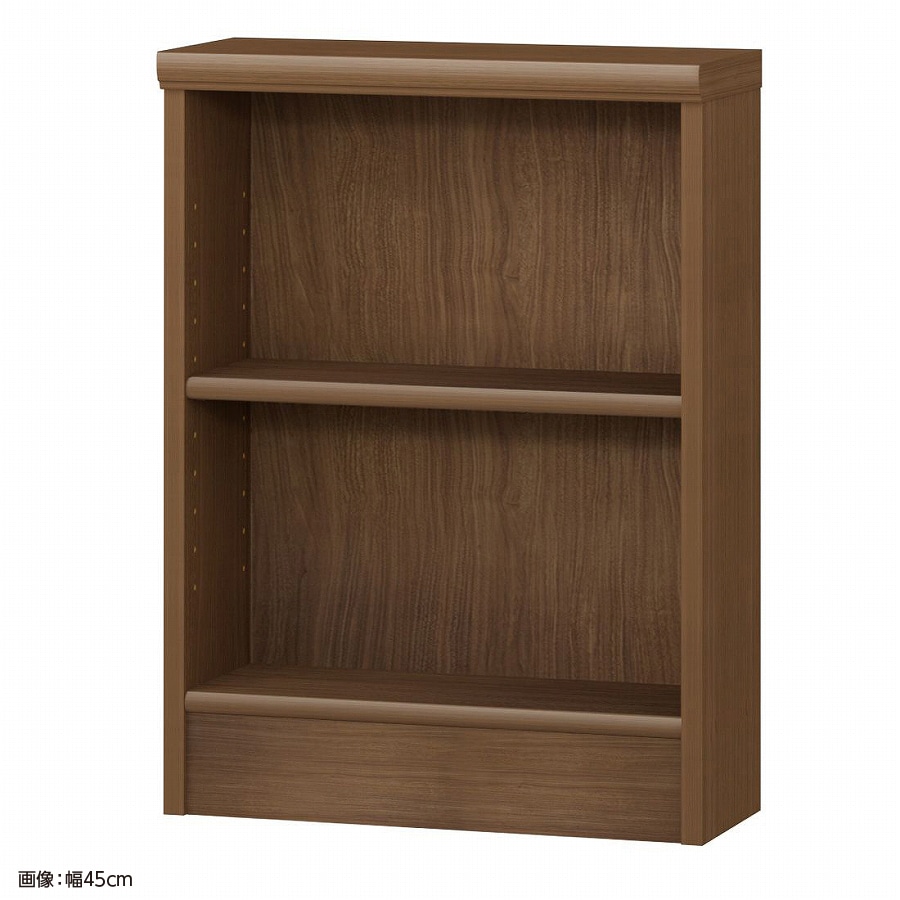 >大洋 オーダーシェルフ ウォールナットブラウン NCオーダー6045 S WB 幅450×奥行190×高さ600(mm) 1台（ご注文単位1台）【直送品】
