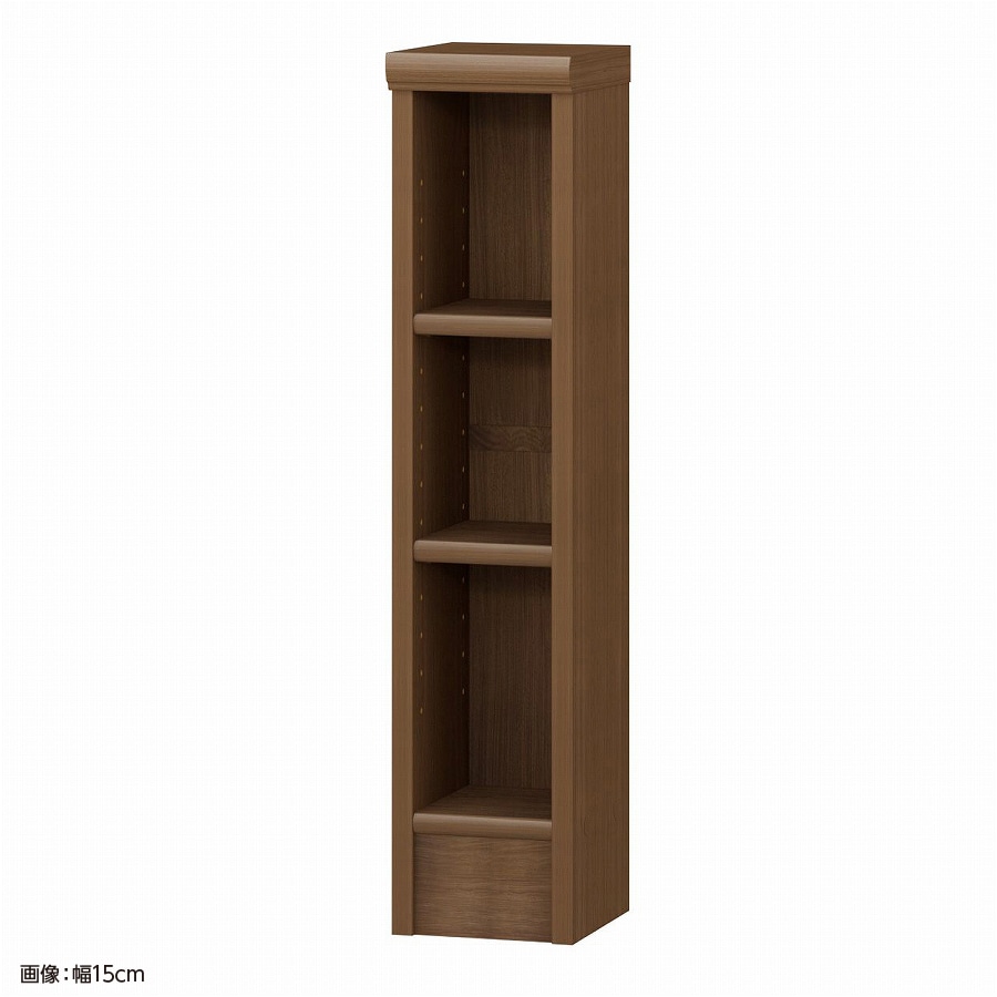 大洋 オーダーシェルフ ウォールナットブラウン NCオーダー7020 S WB 幅200×奥行190×高さ700(mm) 1台(ご注文単位1台)【直送品】