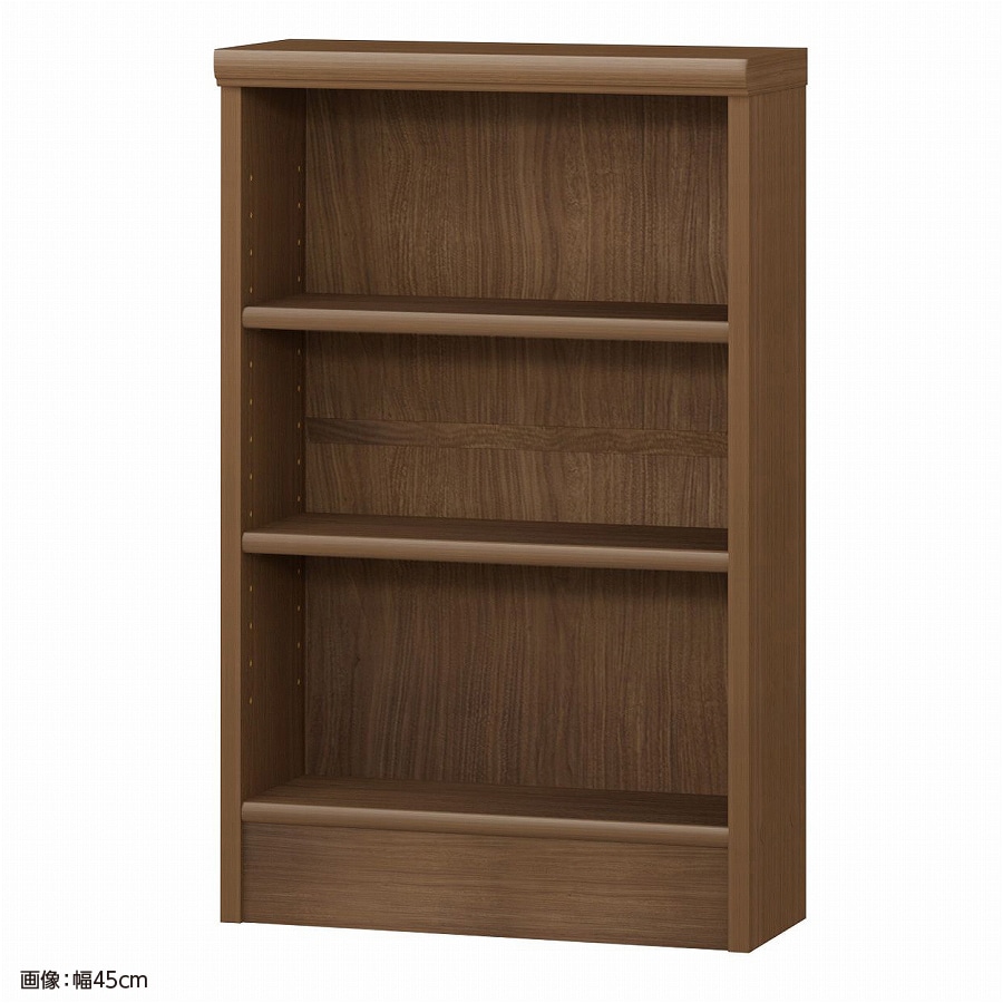 大洋 オーダーシェルフ ウォールナットブラウン NCオーダー7045 S WB 幅450×奥行190×高さ700(mm) 1台（ご注文単位1台）【直送品】