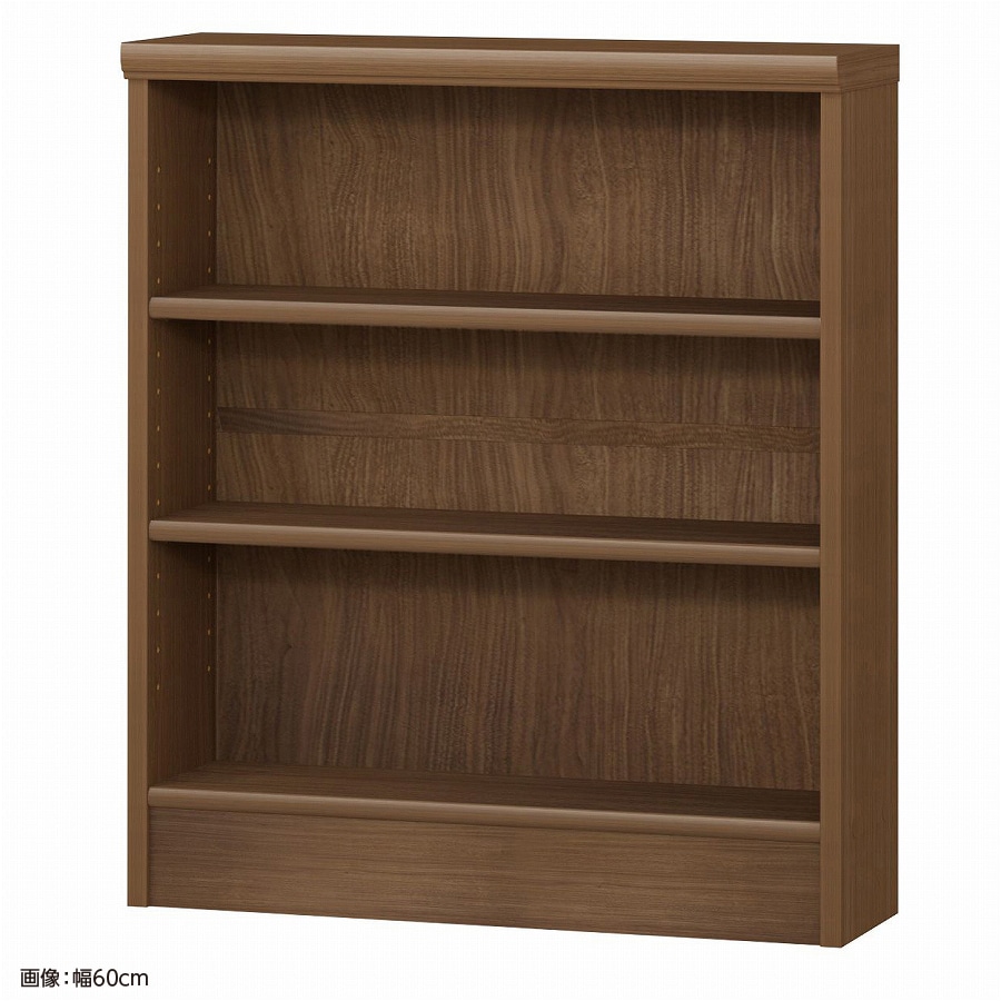 大洋 オーダーシェルフ ウォールナットブラウン NCオーダー7055 S WB 幅550×奥行190×高さ700(mm) 1台(ご注文単位1台)【直送品】